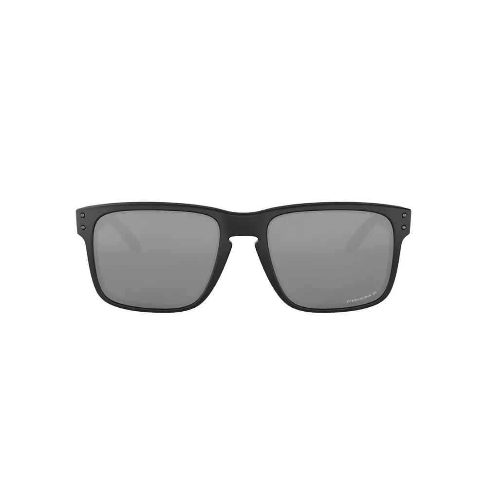 Holbrook Matte Black w/ Prizm Black Iridium Polarized Sunglasses