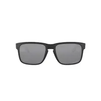 Holbrook Matte Black w/ Prizm Black Iridium Polarized Sunglasses