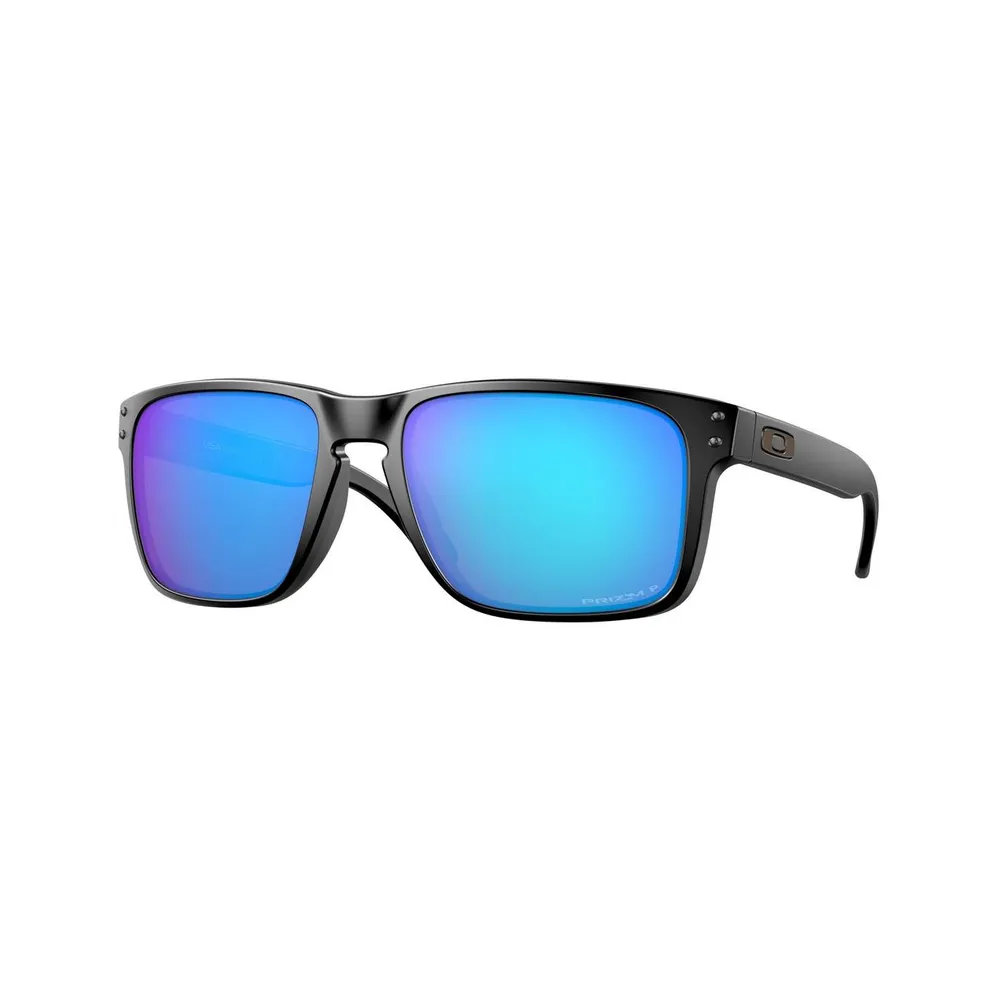 Holbrook XL Matte Black w/ Prizm Sapphire Iridium Polarized Sunglasses