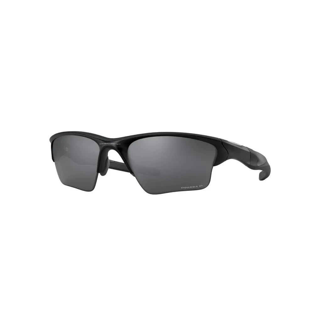 Half Jacket 2.0 XL Matte Black w/ Prizm Black Iridium Polarized Sunglasses