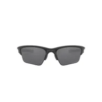 Half Jacket 2.0 XL Matte Black w/ Prizm Black Iridium Polarized Sunglasses