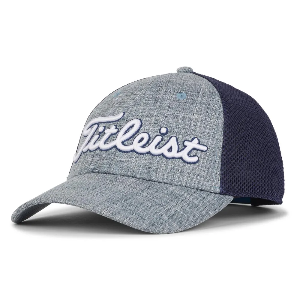 Men's Players Performance Mesh Snapback Cap - Heathered Storm Special Edition