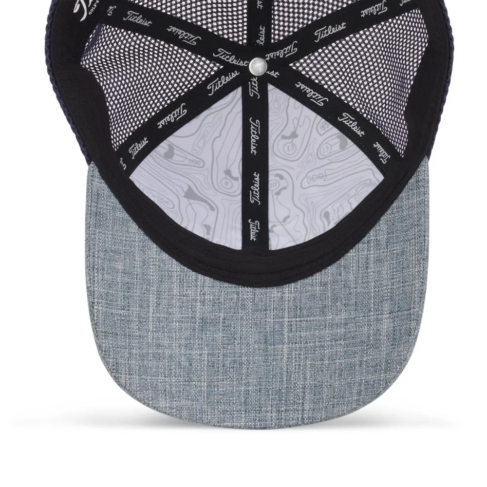 Men's Players Performance Mesh Snapback Cap - Heathered Storm Special Edition