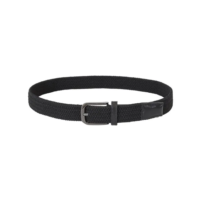 Leather Look Stretch Belt