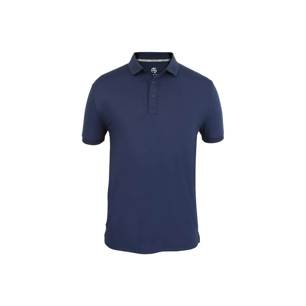 Men's Solid Short Sleeve Polo