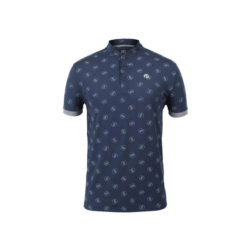 Men's All Over Print Short Sleeve Polo