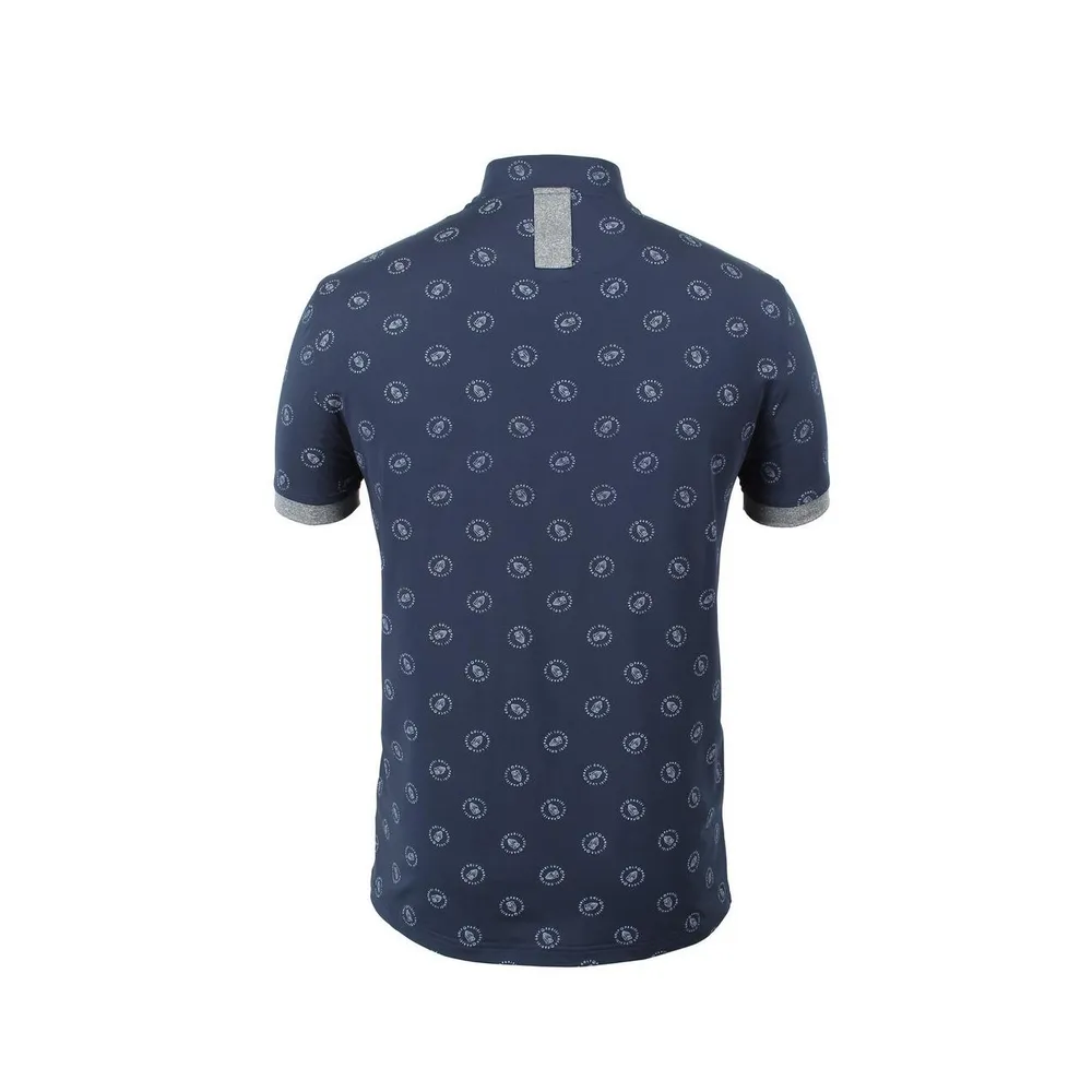 Men's All Over Print Short Sleeve Polo