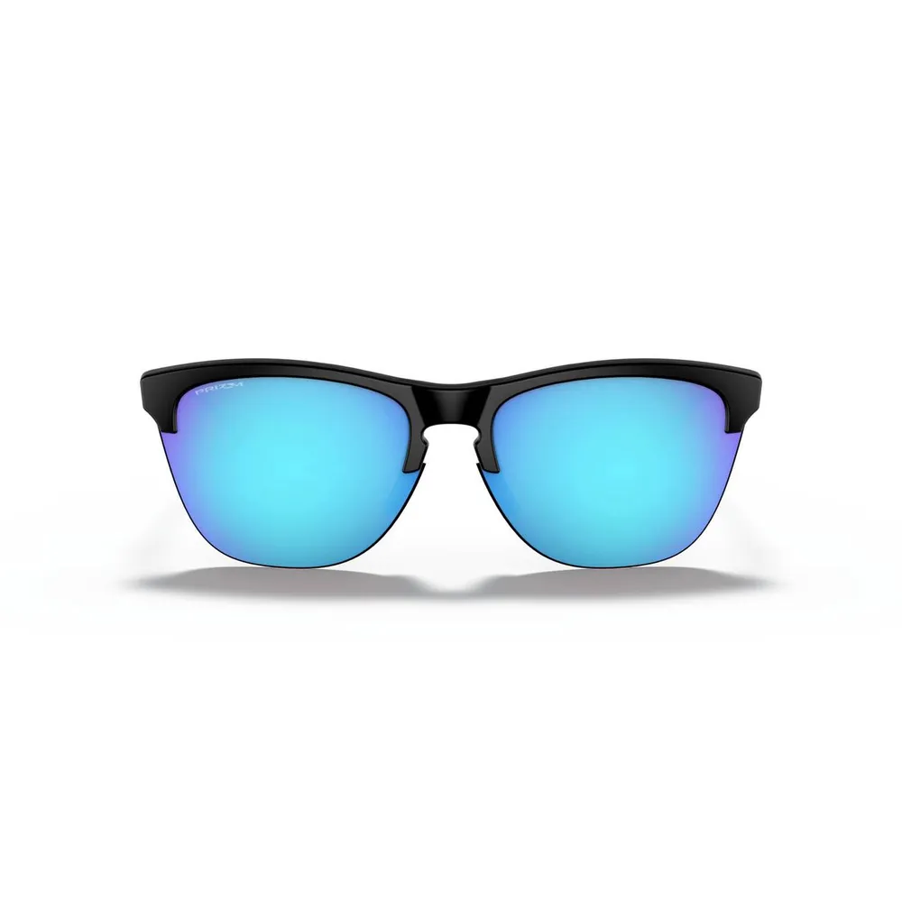 Frogskins Lite Matte Black/Matte Clear w/Prizm Sapphire Iridium Sunglasses