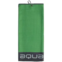 Aqua Tri Fold Towel