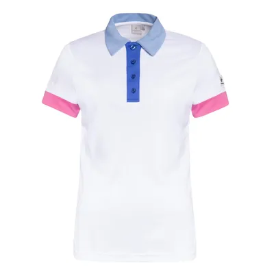 Women's Block Short Sleeve Polo