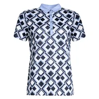 Women's Square Short Sleeve Polo