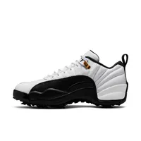 Air Jordan XII Low Spiked Golf Shoe - White