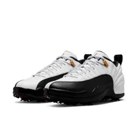 Air Jordan XII Low Spiked Golf Shoe - White