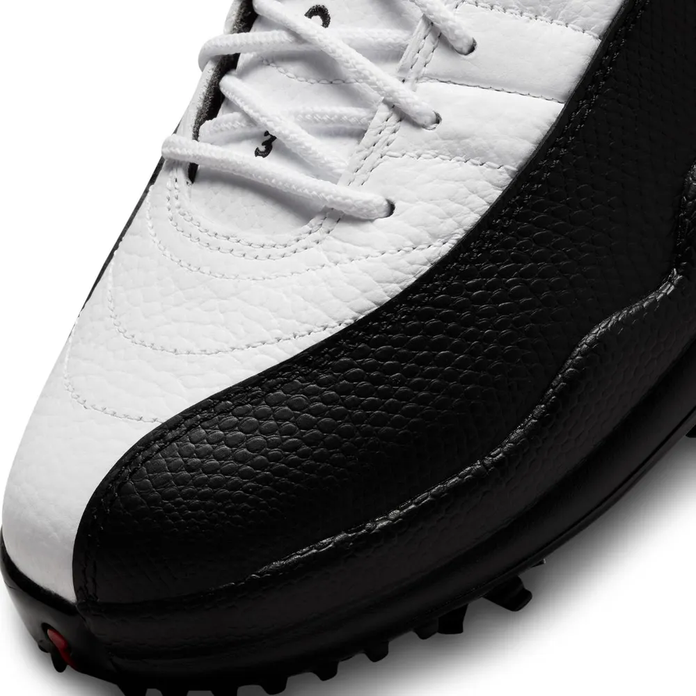 Air Jordan XII Low Spiked Golf Shoe - White