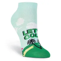 Women's Let's Golf No Show Sock