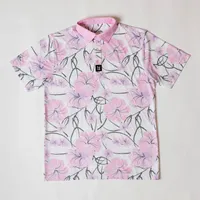 Men's Water Colour Short Sleeve Polo