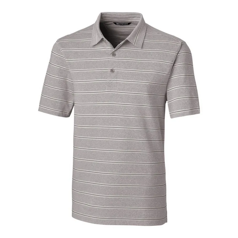 Men's Forge Heather Stripe Short Sleeve Polo