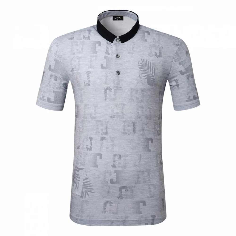 Men's Kyrie J-Patterned Short Sleeve Polo