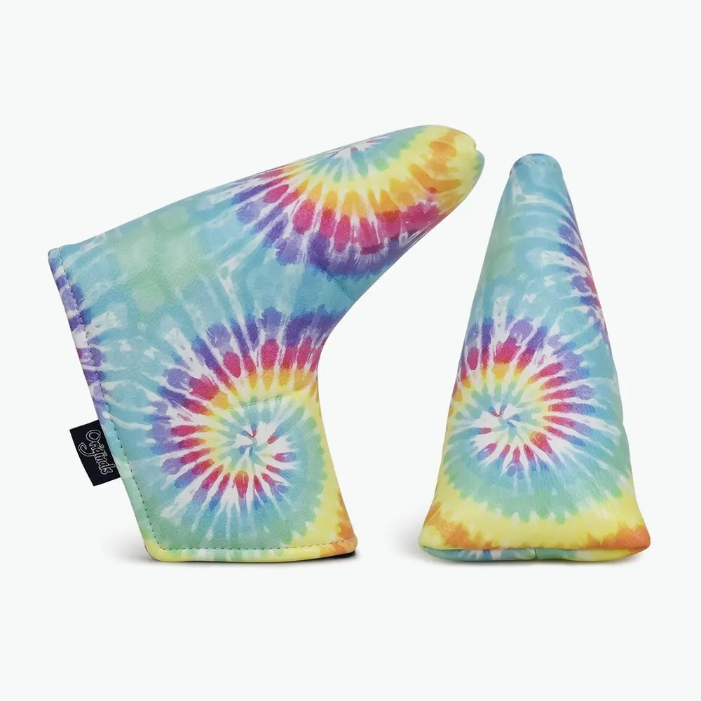 Retro Tie Dye Blade Putter Headcover