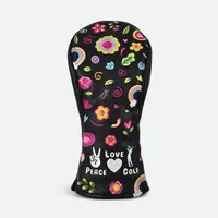 Love Peace & Golf Fairway Headcover