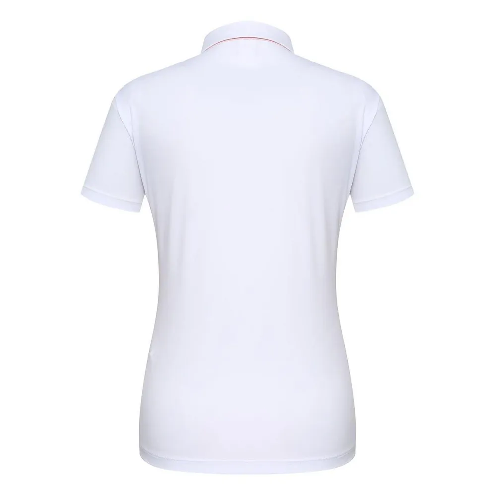 Women's Contrast Short Sleeve Polo