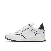 Men's Flyer Spikeless Golf Shoe - White/Navy