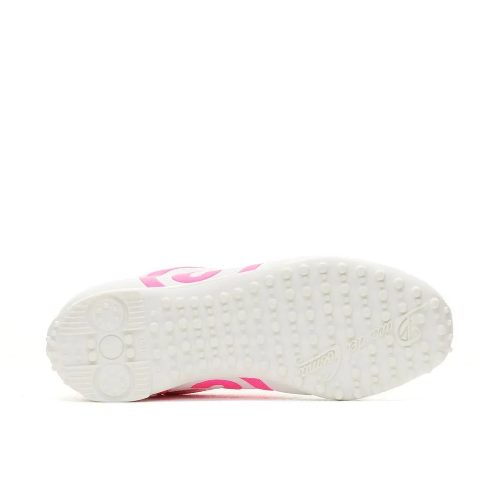 Women's Queenscup Spikeless Golf Shoe - White/Pink