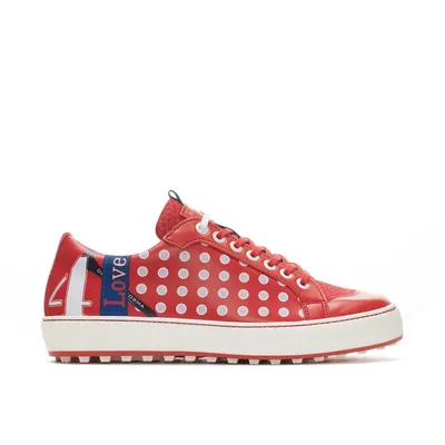 Women's Esti Spikeless Golf Shoe - Red