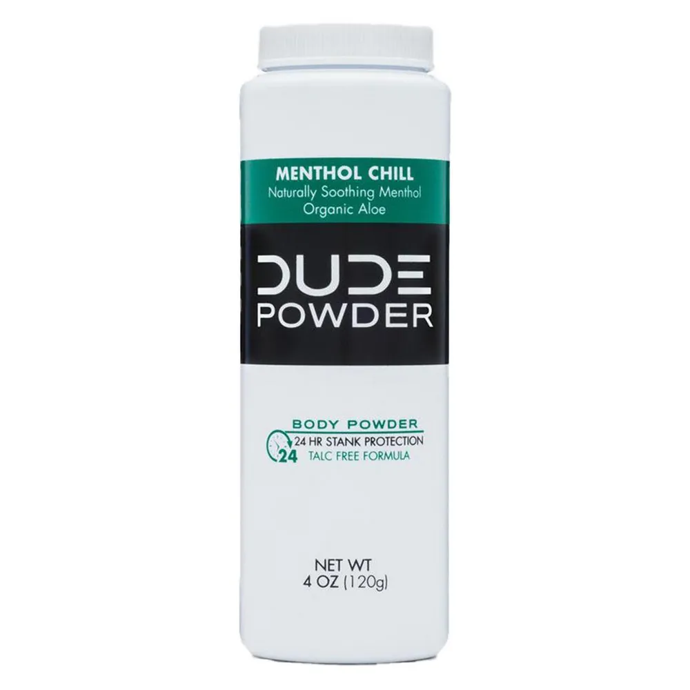 Dude Powder Menthol Chill - 4 Oz.