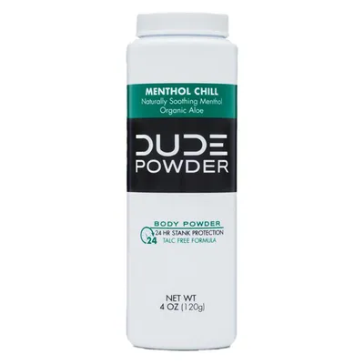 Dude Powder Menthol Chill - 4 Oz.