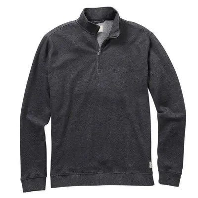 Men's Double Knit 1/4 Zip Pullover