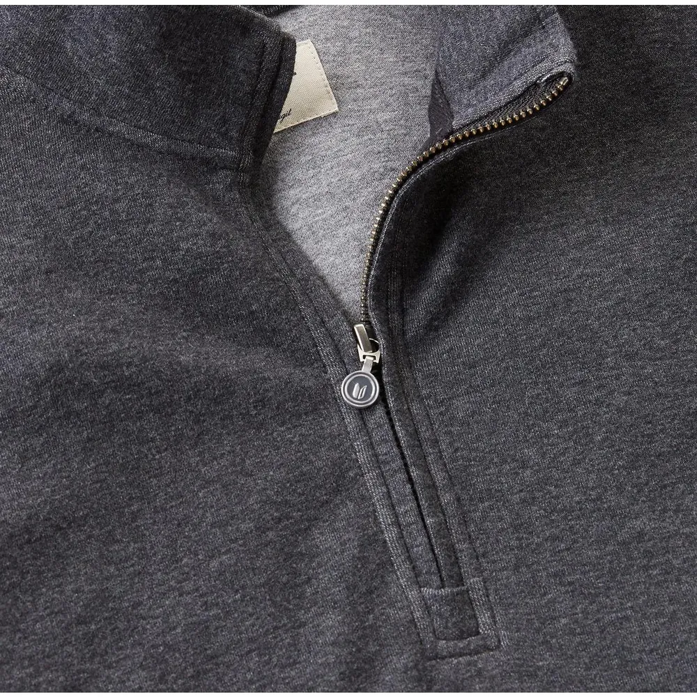 Men's Double Knit 1/4 Zip Pullover