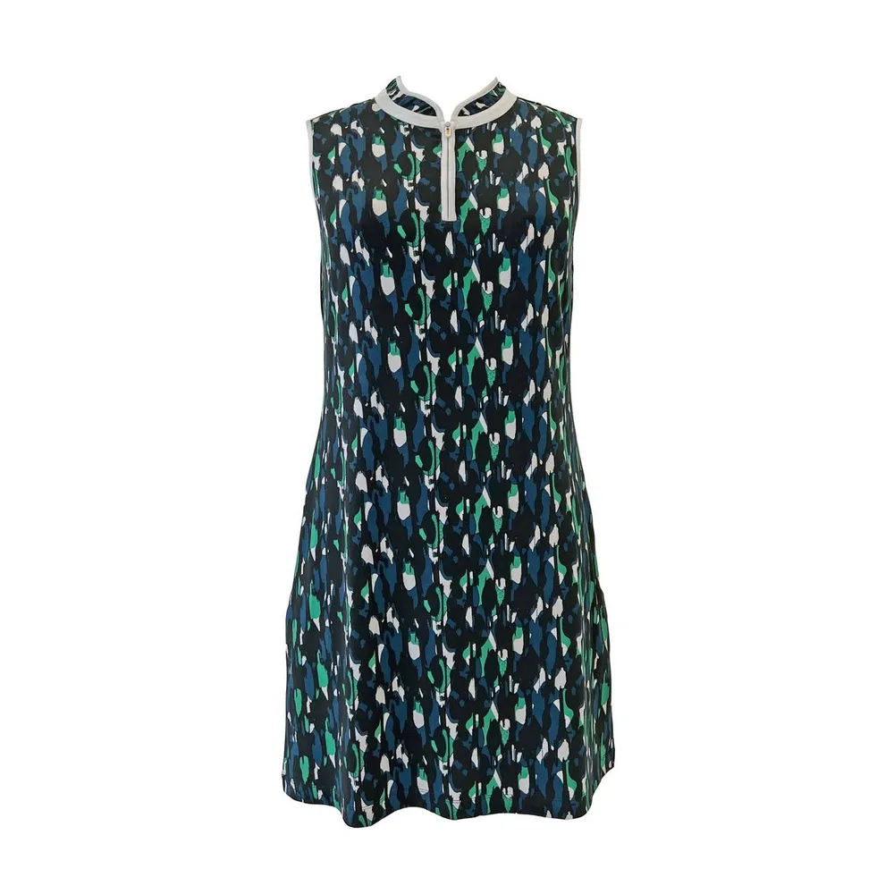 Women's Sleeveless Printed Dress