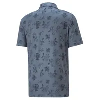 Men's Cloudspun Owl Short Sleeve Polo