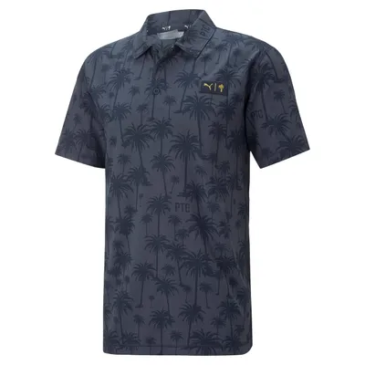 Men's Palm Tree Crew Ultraweave Short Sleeve Polo