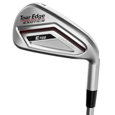 Exotics E722 6-PW AW GW Iron Set with Steel Shafts