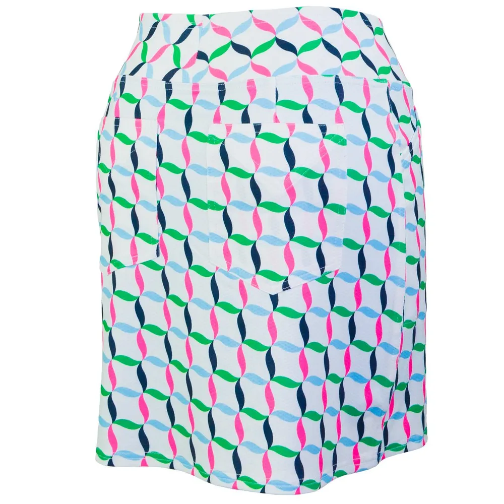 Women's Small Ribbon Print Mina Skort