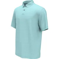 Men's Space Dye Texture Short Sleeve Polo