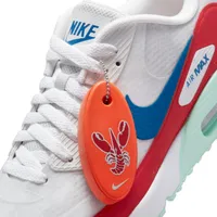 Limited Edition - Air Max 90 G NRG US Open 22 Spikeless Golf Shoe - White/Navy/Red