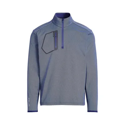 Men's Luxury Perf Jersey 1/4 Zip Pullover