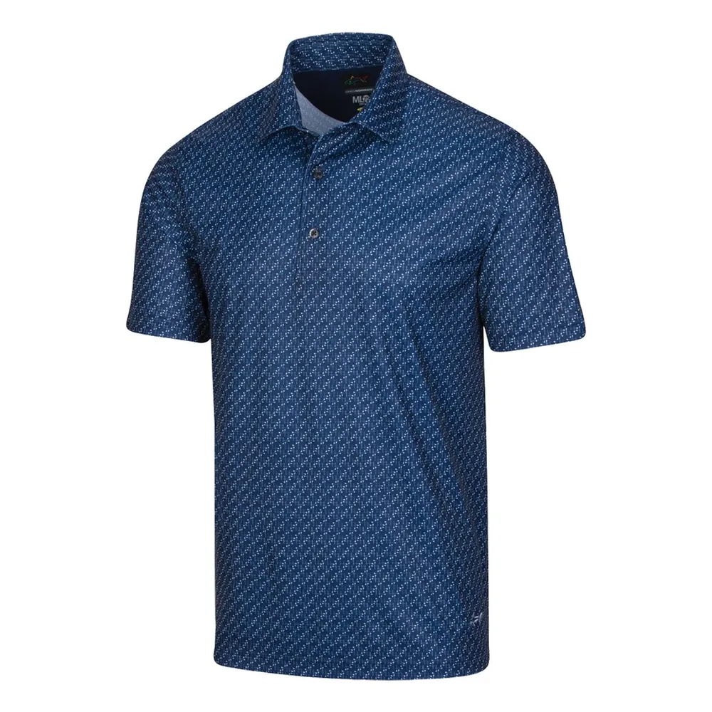 Men's ML75 Microlux Iron Print Short Sleeve Polo