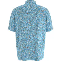 Men's Artificial Nature Print Short Sleeve Polo