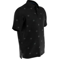 Men's Classic Foulard Print Short Sleeve Polo