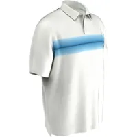 Men's Yarn Dye Energy Oxford Stripe Short Sleeve Polo