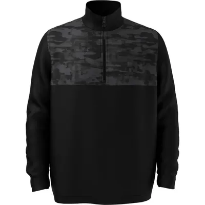 Men's Engineered Digital Camo 1/4 Zip Pullover