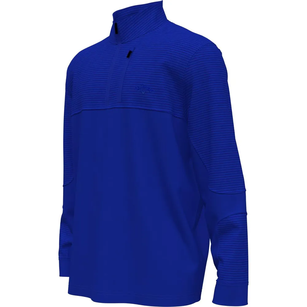 Men's Ottoman Blocked 1/4 Zip Pullover