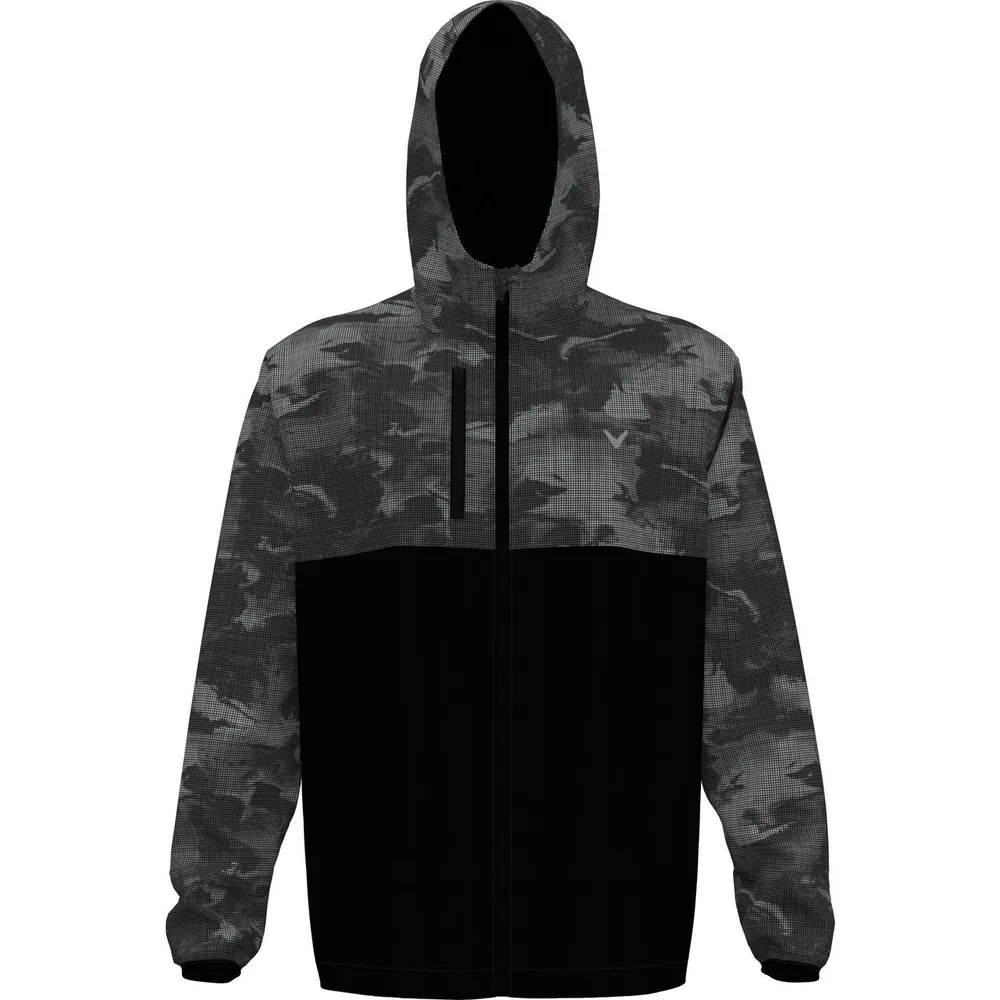 Men's Packable Camo Wind Jacket