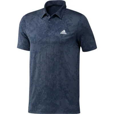 Men's Jacquard Short Sleeve Polo