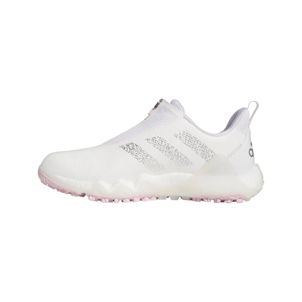 Women's CodeChaos 22 BOA Spikeless Golf Shoe - White/Pink