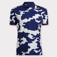 Men's Camo Short Sleeve Polo